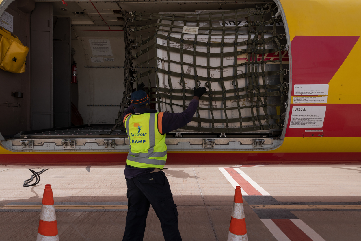 Cargo and freight operations at Nouakchott - Oumtounsy International Airport — photo 7